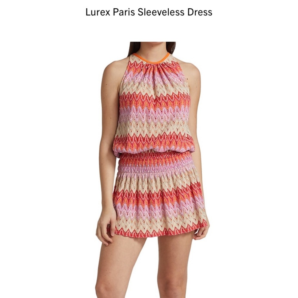 Ramy Brook Lurex Paris Sleeveless Dress